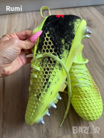 Оригинални бутонки Puma FUTURE 18.2 NETFIT FG AG! 42,5 н, снимка 7 - Футбол - 53662945