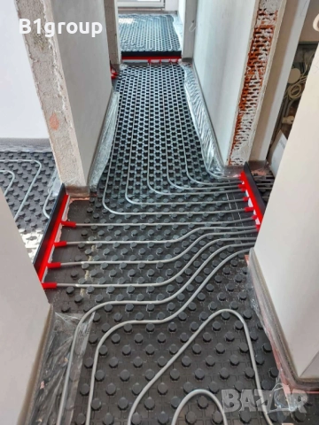 Изграждане на подово отопление с термопомпа или газов котел, снимка 5 - Монтажи - 52169129