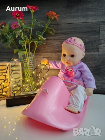 Zapf Creation бебе+Zapf Creation шейничка,аксесоари и дрешки, снимка 2 - Кукли - 51878562