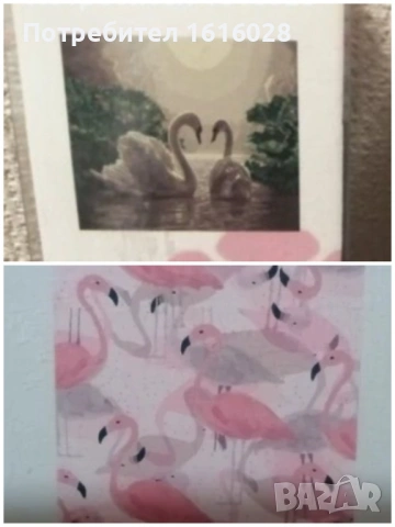 Диамантени 5D гоблени Фламинго и Лебеди в нощта., снимка 15 - Гоблени - 50634969