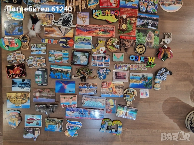 Продавам магнити от целият свят