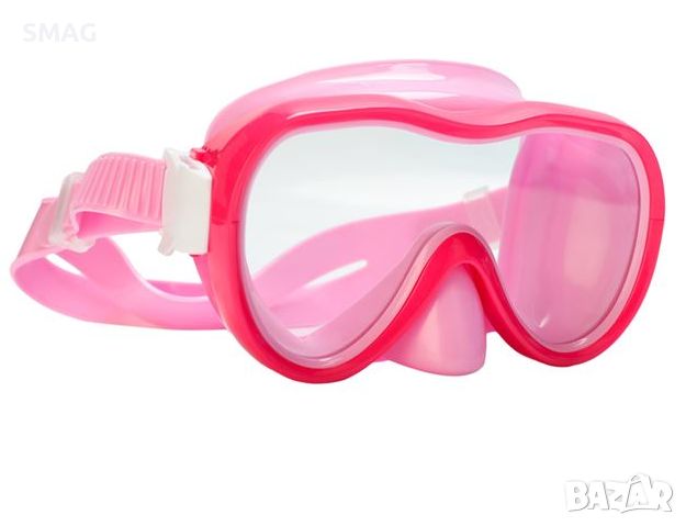 Детска плажна маска за плуване  Розова Pink 6-12 години, снимка 2 - Водни спортове - 46286474