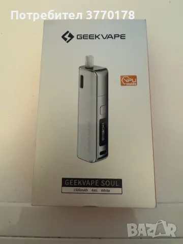 Geeck vape soul електрона цигара, снимка 1 - Електронни цигари - 48217562