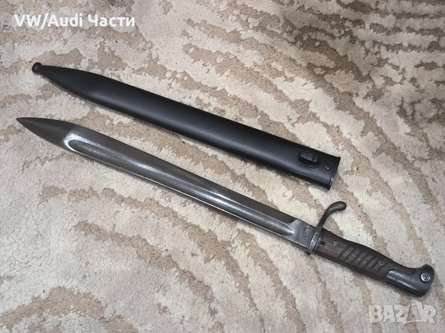 Немски щик нож Маузер S98/08 Ferd Esser & Co Elberfeld, снимка 2 - Антикварни и старинни предмети - 52887705