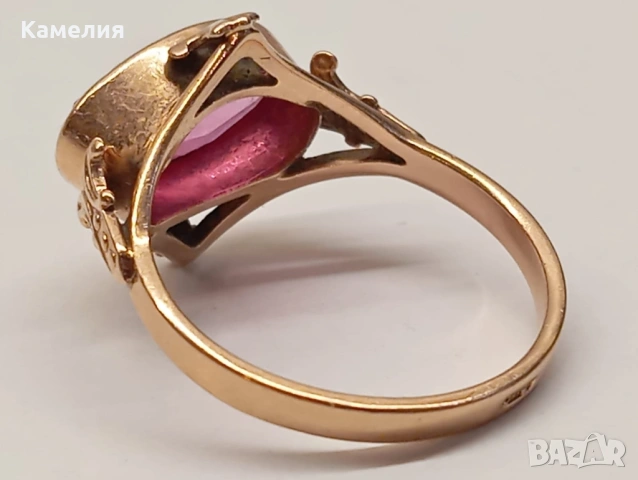 Руско злато , снимка 12 - Пръстени - 53963499