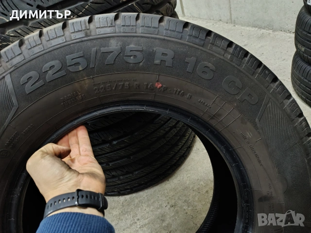4бр.летни гуми CONTINENTAL 225 75 16 DOT22 цена за брой, снимка 9 - Гуми и джанти - 53908111