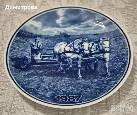 Колекция стенни чинии , снимка 16 - Антикварни и старинни предмети - 52797488