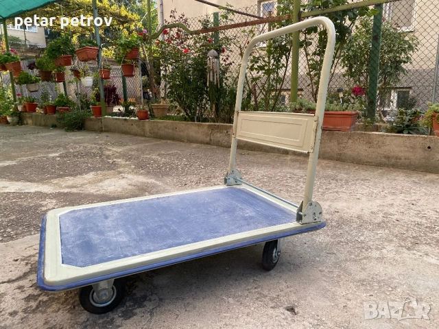 Количка пладформена 300кг