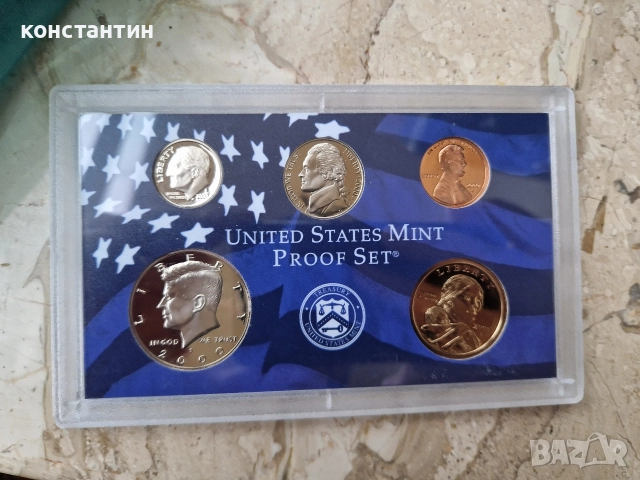 сет монети САЩ 2000г