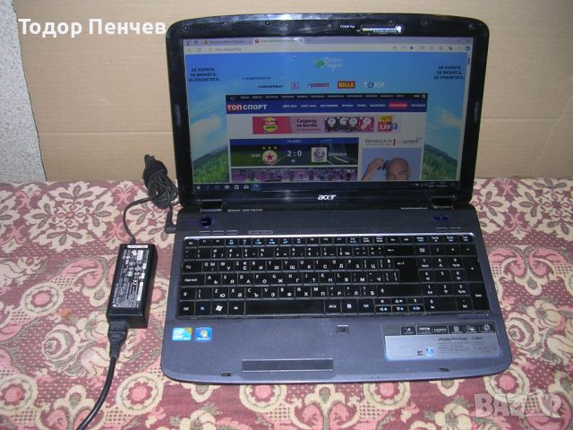 Acer Aspire 5740G - Core i3, 4 GB RAM, 500 GB HDD, снимка 1 - Лаптопи за дома - 46320239