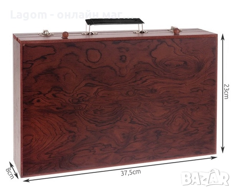 Художествен комплект за рисуване в куфар 148 части – пълен арт сет за деца и възрастни, снимка 11 - Други - 52560983