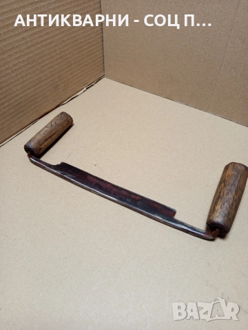 Соц Стар Ръчно Кован Дърводелски Рукан. , снимка 3 - Антикварни и старинни предмети - 52346395