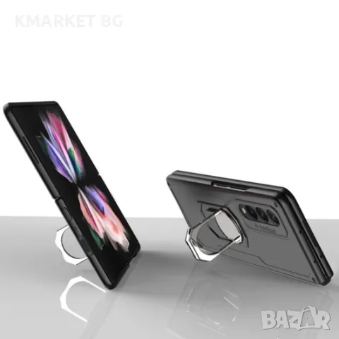 Samsung Galaxy Z Fold3 5G Удароустойчив Ring Holder Калъф и Стилус, снимка 7 - Калъфи, кейсове - 48307508