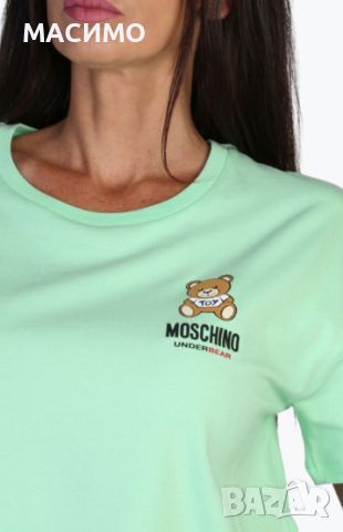 Love Moschino дамска маркова тениска с къс ръкав, снимка 2 - Тениски - 45197582