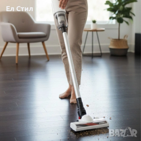 Висококачествена безжична прахосмукачка, снимка 4 - Прахосмукачки - 53586892