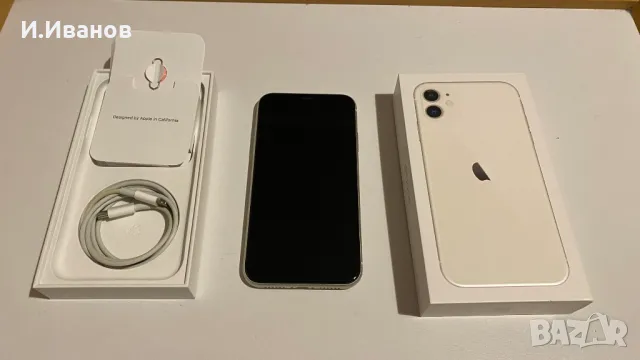 Продавам iphone 11, 64 gb, батерия 82%, снимка 1 - Apple iPhone - 48357791