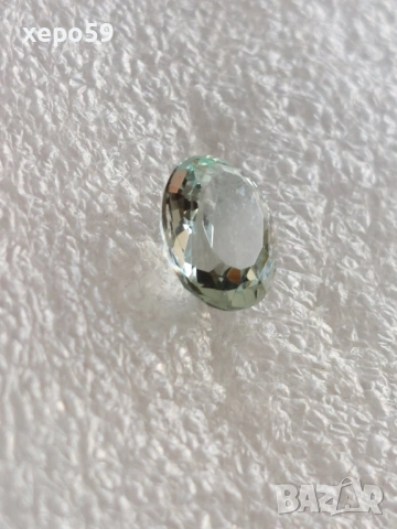 Два натурални камъка аквамарин,големият е 6 карата,малкият 4,50 карата, снимка 11 - Пръстени - 53129536