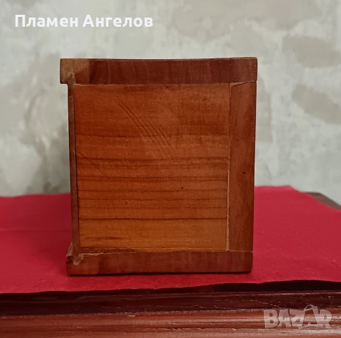 Дървена кутия със шест броя бъркалки, снимка 4 - Прибори за хранене, готвене и сервиране - 52923041