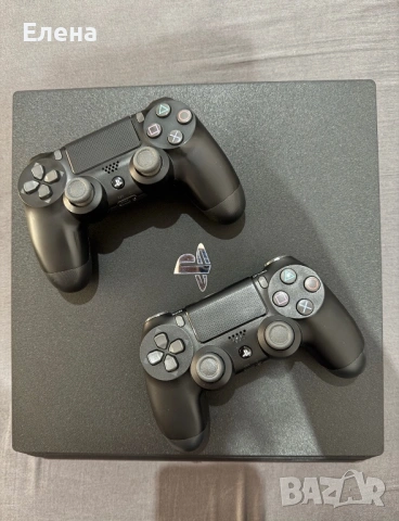 PlayStation 4 Pro (PS4 Pro) – като нов, с 2 джойстика + 4 игри, снимка 6 - Настолни игри - 54275723