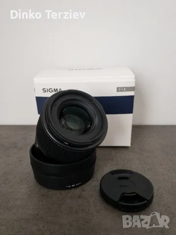 Sigma 30mm f1.4 DC DN 21м гаранцияза Fujifilm , снимка 5 - Обективи и филтри - 48524089