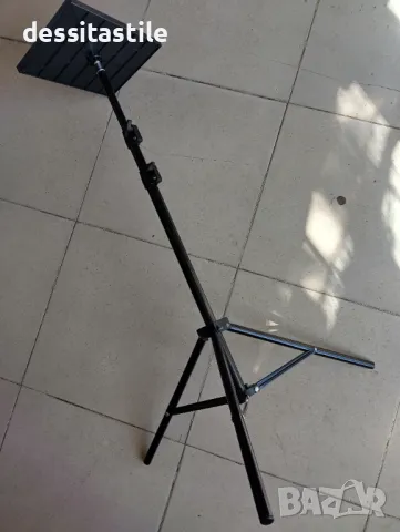 Стойка за палки, перкусии, мишпулт или друго, снимка 2 - Ударни инструменти - 50097227