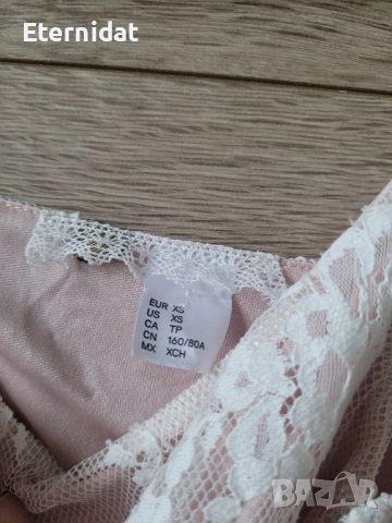 Официална къса рокля тюл и дантела H&M , снимка 2 - Рокли - 45175029