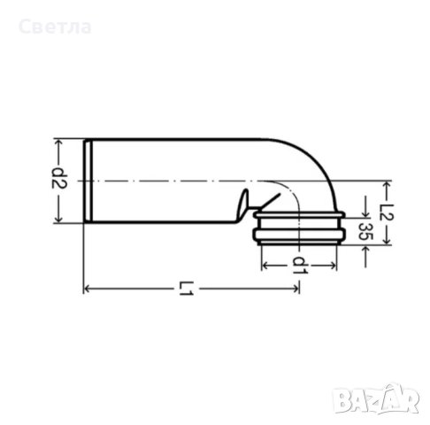 Присъединително коляно, снимка 2 - ВИК - 47235316