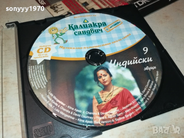 ИНДИЙСКИ ЗВУЦИ ЦД 3110251912
