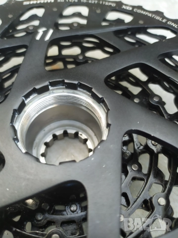 Като нова Венец - касета Sram xg 1275 - 11 speed, снимка 11 - Части за велосипеди - 52078465