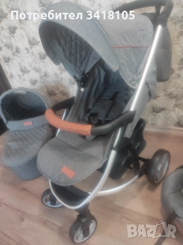 Продавам количка 3 в 1, снимка 6 - Детски колички - 54246617