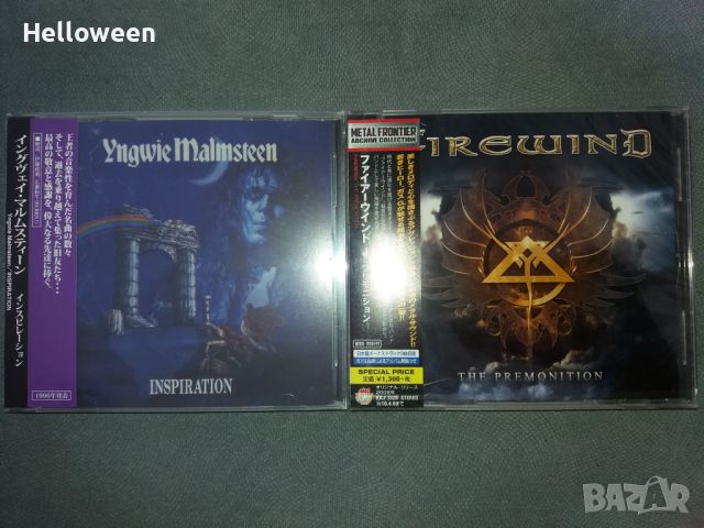 Yngwie Malmsteen, Firewind, Icon - Japan discs, снимка 1 - CD дискове - 45264991