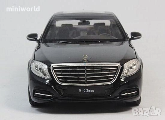 Mercedes-Benz S500 W222 S-Class - мащаб 1:24 на Welly моделът е нов в кутия, снимка 2 - Колекции - 53235879