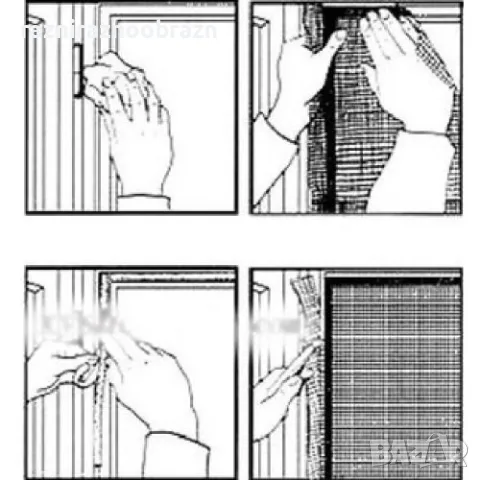 Мрежа против насекоми за прозорци, снимка 3 - Други стоки за дома - 49702840