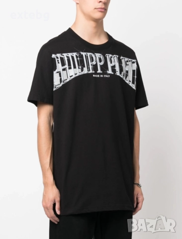 PHILIPP PLEIN нова оригинална тениска размер XXL, снимка 6 - Тениски - 52023840