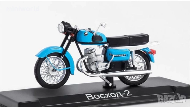 Восход 2 мотор - мащаб 1:24 на Наши мотоцикли моделът е нов в блистер