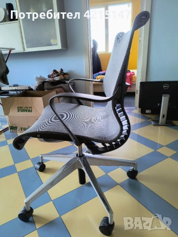 Herman Miller Setu chair (Ергономичен офис стол) 2020 г., снимка 3 - Столове - 52245108