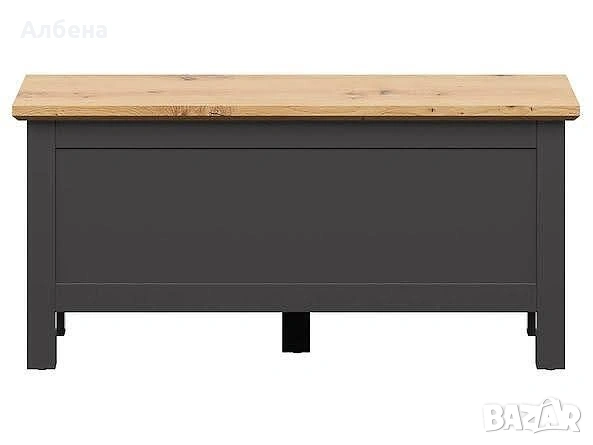 Ракла HESEN KUF – корпус дъб артисан / лице графит, снимка 2 - Ракли - 53870735