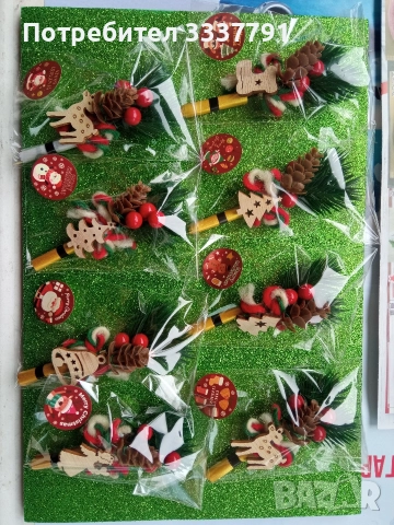 Ръчно изработени коледни късмети, снимка 13 - Други стоки за дома - 52592020