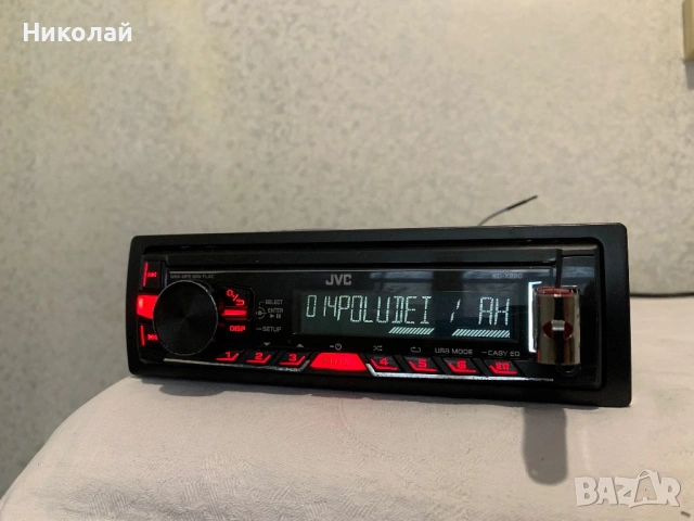 Авто радио JVC USB
