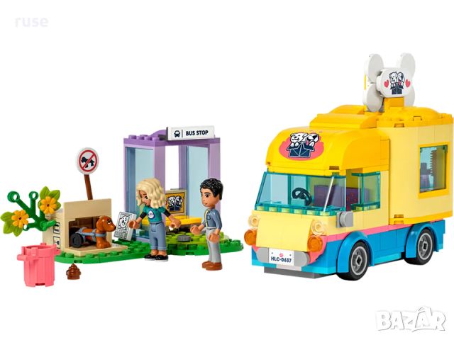 НОВИ! LEGO® Friends 41741 Микробус за спасяване на кучета, снимка 2 - Конструктори - 45917029