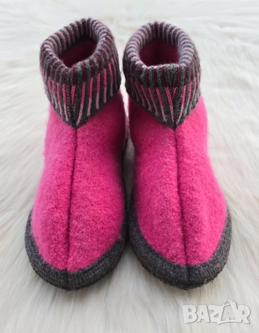 Детски пантофи - вълна №34 НОВИ, снимка 7 - Детски пантофи - 52859180