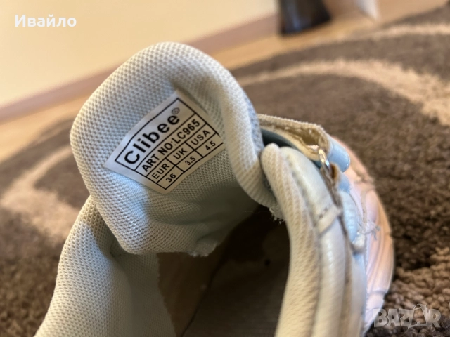 Детски момиешки маратонки 36 номер, снимка 5 - Детски маратонки - 51496471