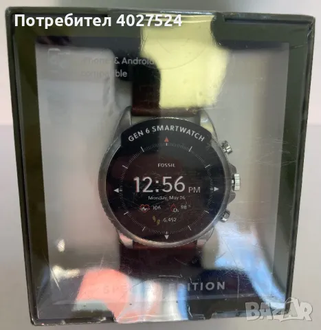 Smart watch fossil GEN 6 НОВ ! НЕРАЗПЕЧАТАН ! РАЗЛИЧНИ ЦВЕТОВЕ !, снимка 5 - Смарт гривни - 49220020