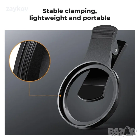 Комплект филтри за обектив за камера K&F Concept с 1/4 щипка и CPL, снимка 4 - Друга електроника - 53099819