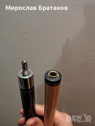 Продавам комплект щеки за билярд- джъмп, основна щека и калъф, снимка 5 - Други спортове - 53625565