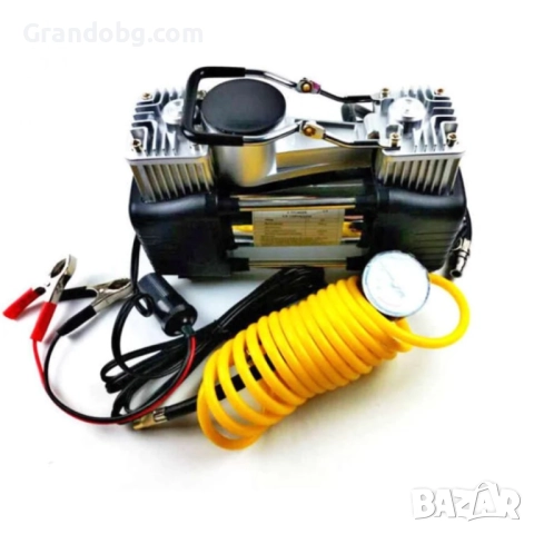 Немски Комплект „Пътна помощ“ WerkBull – компресор за гуми, маркуч за въздух и инструменти в преноси, снимка 3 - Куфари с инструменти - 52421618