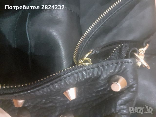 Дамска чанта на GENUINE  LEATHER , снимка 5 - Чанти - 46467995