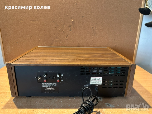 касетен дек "TECHNICS 650", снимка 8 - Декове - 52618317