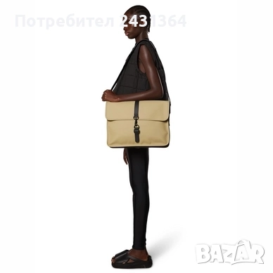 Чанта Rains Messenger Sand, снимка 2 - Чанти - 52403495