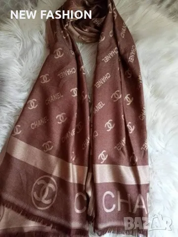 Кашмирени Шалове ✨ DIOR ✨ FENDI ✨ CHANEL ✨, снимка 7 - Шалове - 48836039